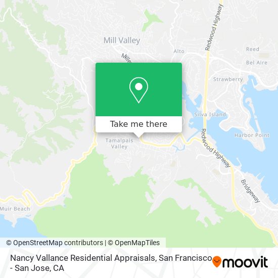 Mapa de Nancy Vallance Residential Appraisals