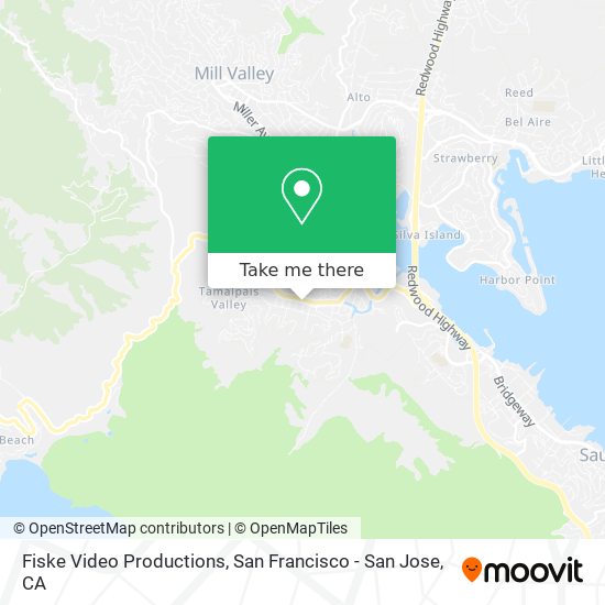 Fiske Video Productions map