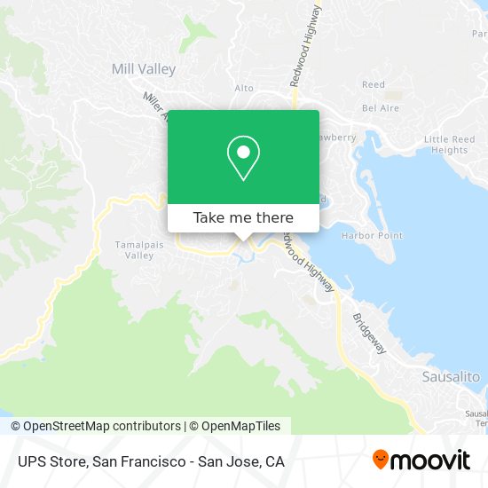 Mapa de UPS Store