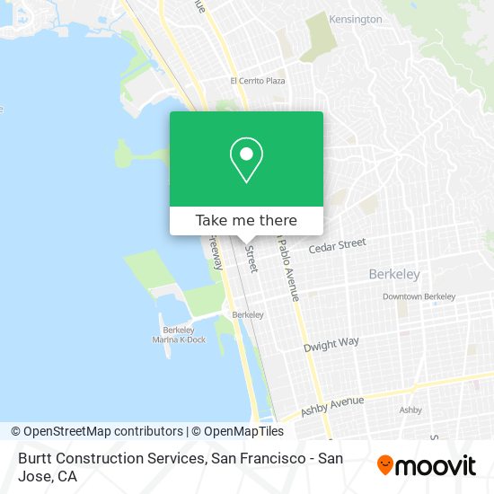 Burtt Construction Services map