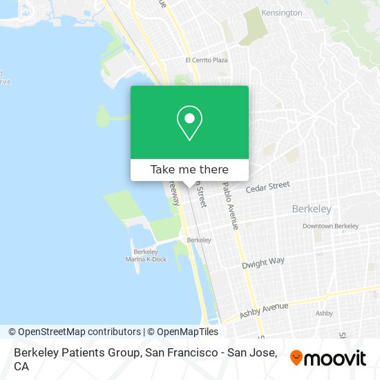Mapa de Berkeley Patients Group