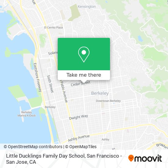 Little Ducklings Family Day School map