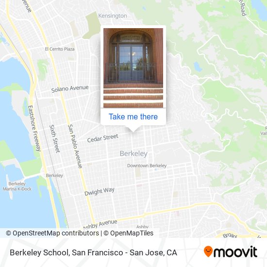 Berkeley School map