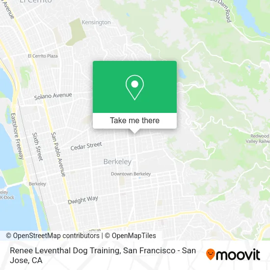 Renee Leventhal Dog Training map