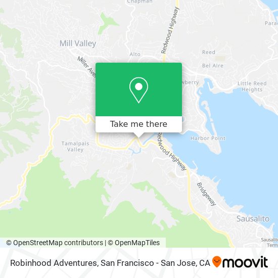 Robinhood Adventures map