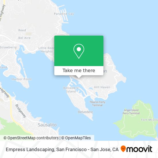 Empress Landscaping map