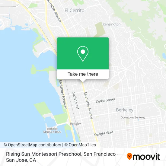 Rising Sun Montessori Preschool map