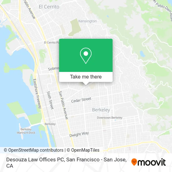 Desouza Law Offices PC map