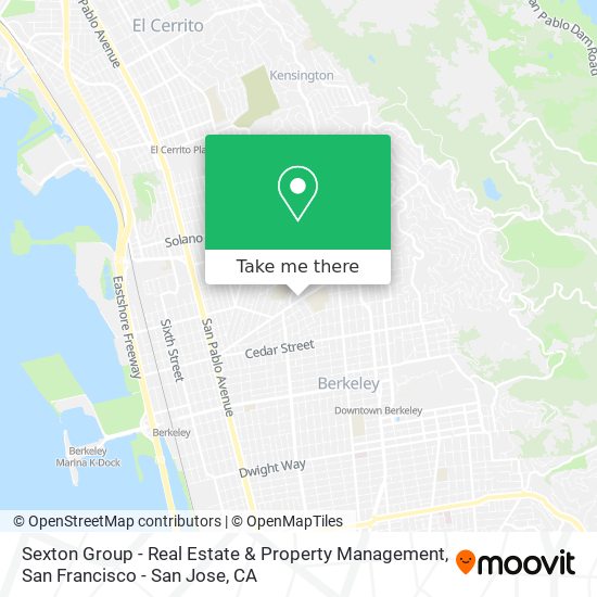 Mapa de Sexton Group - Real Estate & Property Management