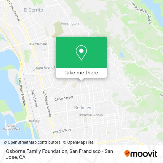 Mapa de Osborne Family Foundation