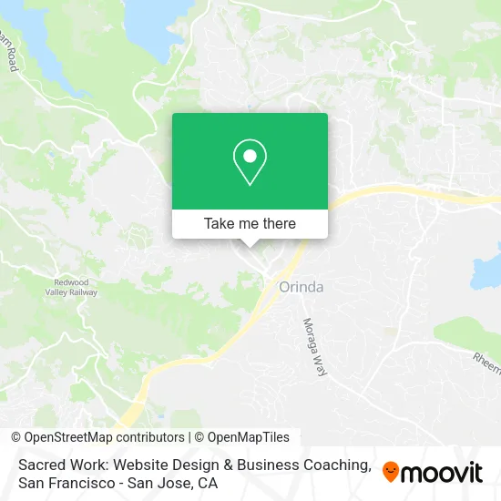 Sacred Work: Website Design & Business Coaching map