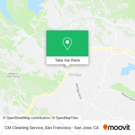 CM Cleaning Service map