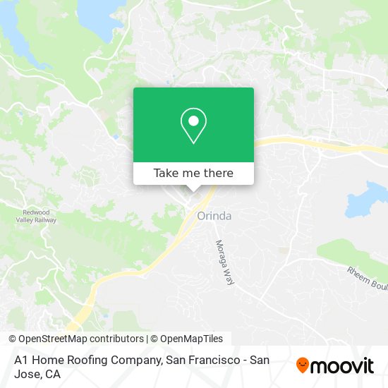 A1 Home Roofing Company map