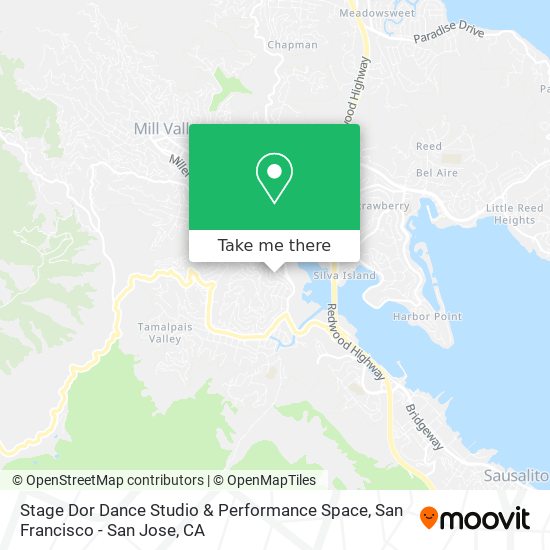 Stage Dor Dance Studio & Performance Space map