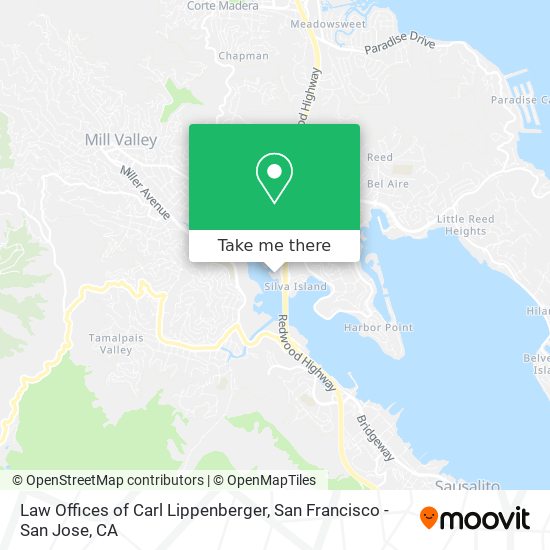 Mapa de Law Offices of Carl Lippenberger