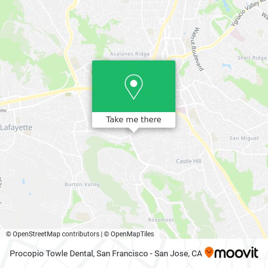 Procopio Towle Dental map