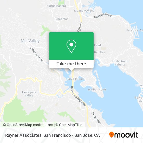 Rayner Associates map