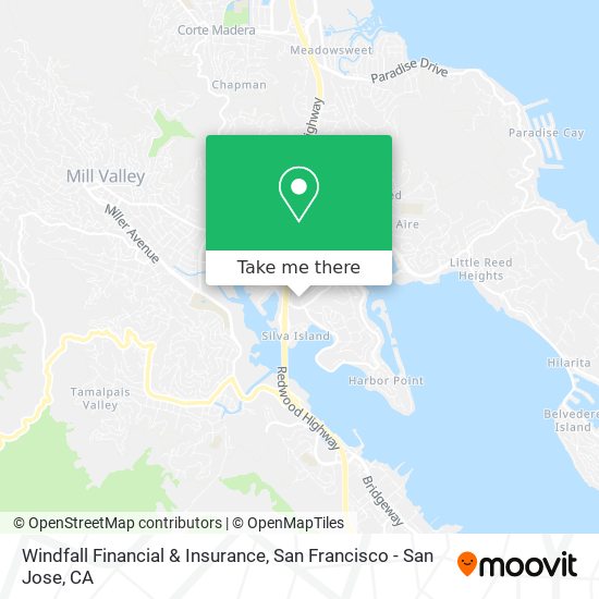 Mapa de Windfall Financial & Insurance