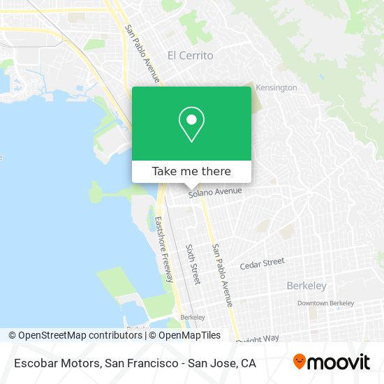 Escobar Motors map