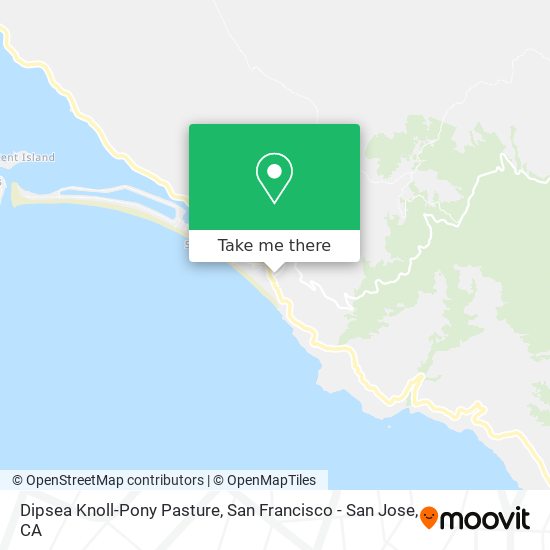 Dipsea Knoll-Pony Pasture map