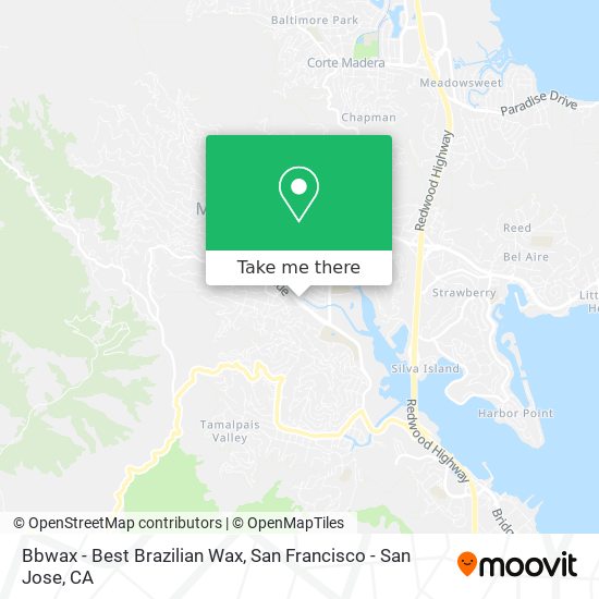 Mapa de Bbwax - Best Brazilian Wax