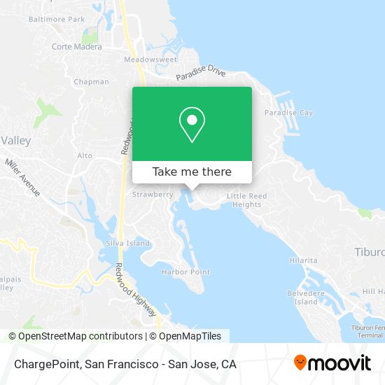 ChargePoint map