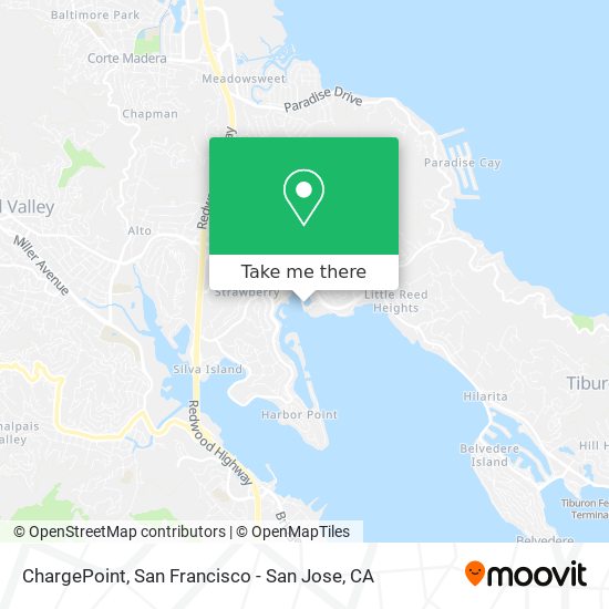 ChargePoint map