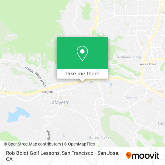 Rob Boldt Golf Lessons map