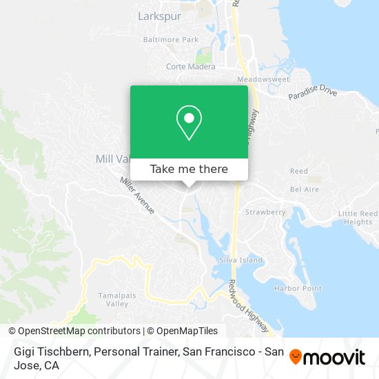 Mapa de Gigi Tischbern, Personal Trainer