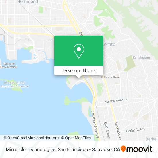 Mirrorcle Technologies map