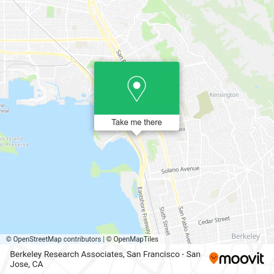 Mapa de Berkeley Research Associates