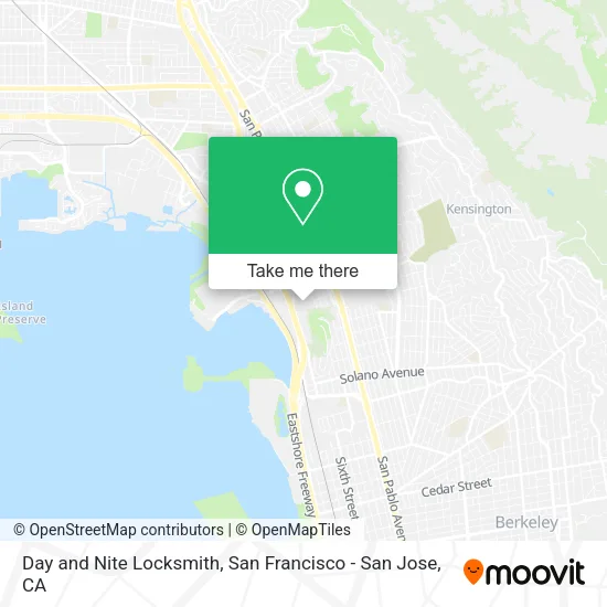 Mapa de Day and Nite Locksmith