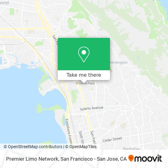 Premier Limo Network map