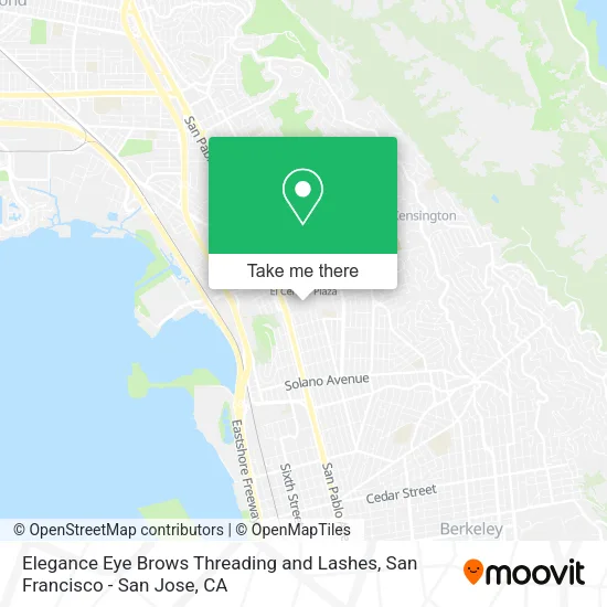 Elegance Eye Brows Threading and Lashes map