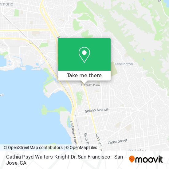 Cathia Psyd Walters-Knight Dr map