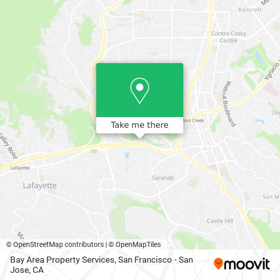 Mapa de Bay Area Property Services