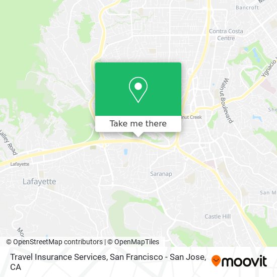 Mapa de Travel Insurance Services