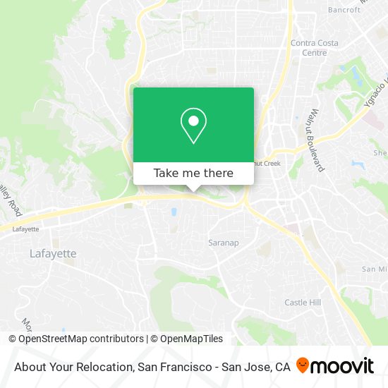 About Your Relocation map
