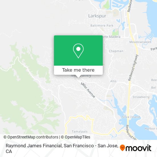 Raymond James Financial map