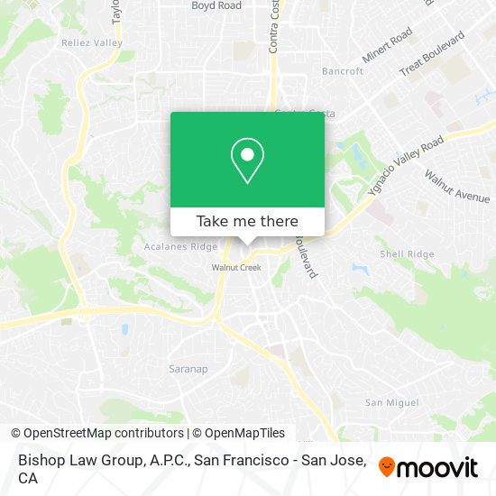 Bishop Law Group, A.P.C. map