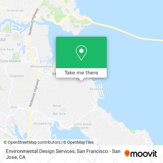 Environmental Design Services map