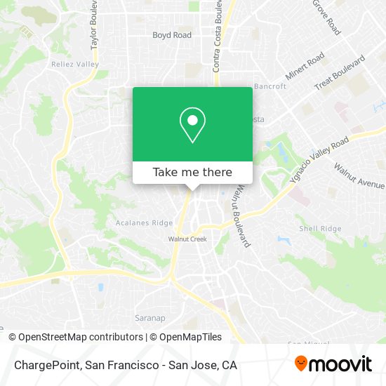 ChargePoint map