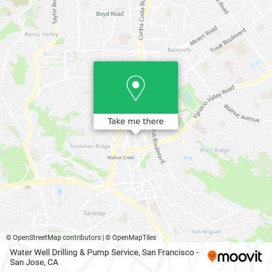 Mapa de Water Well Drilling & Pump Service