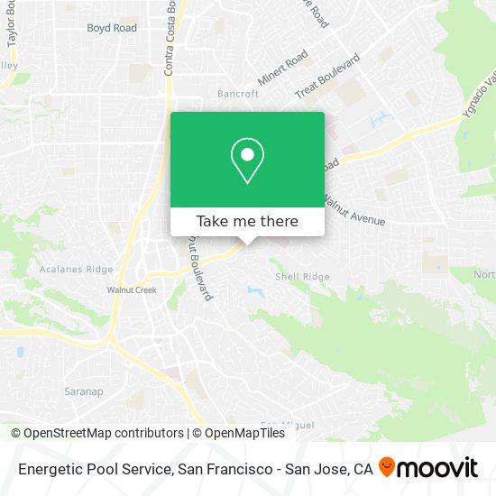 Energetic Pool Service map