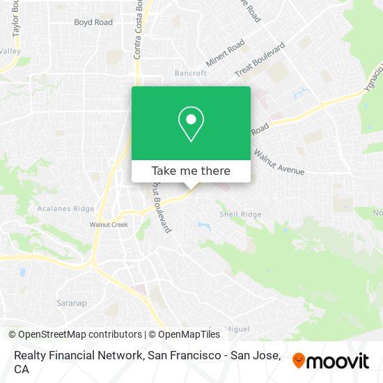 Realty Financial Network map