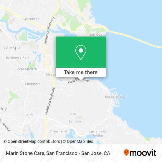 Marin Stone Care map