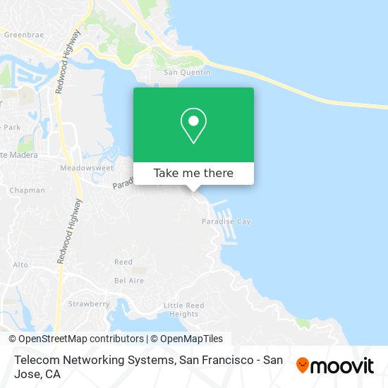Telecom Networking Systems map