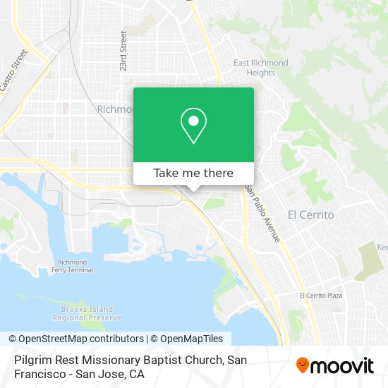 Mapa de Pilgrim Rest Missionary Baptist Church