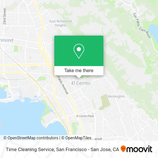 Time Cleaning Service map