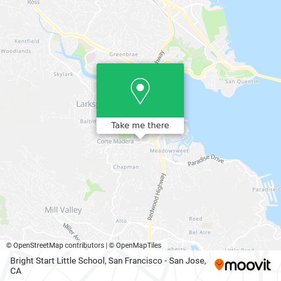 Mapa de Bright Start Little School